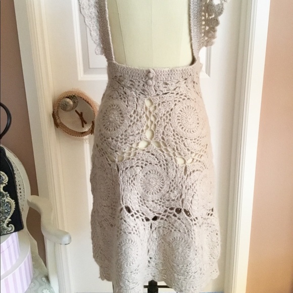 Vintage winter jumber crochet dress - Picture 6 of 8